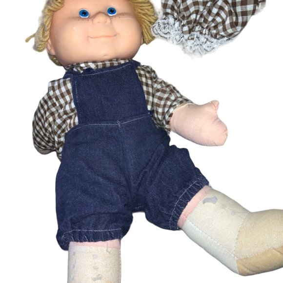 Blue Box Plush Doll by Toy Factory LTD. 1983 vintage - Picture 15 of 16